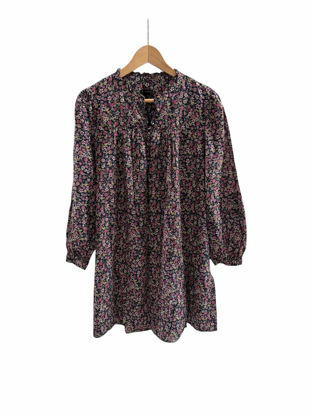 J. Crew Button Up Mini Dress